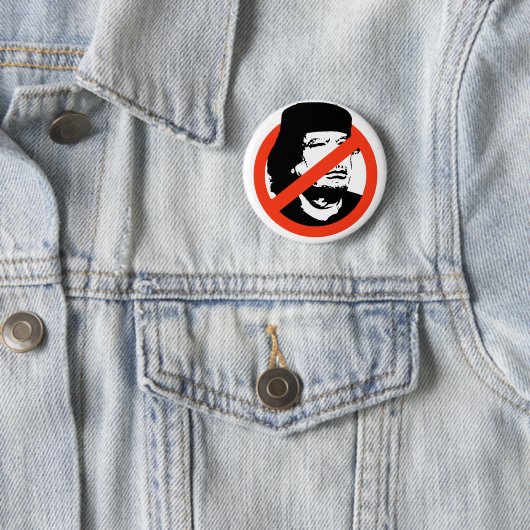 ANTI-GADDAFI 缶バッジ (インサイチュ)