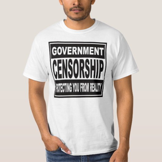 Anti-Goverment T-shirt Tシャツ (正面)