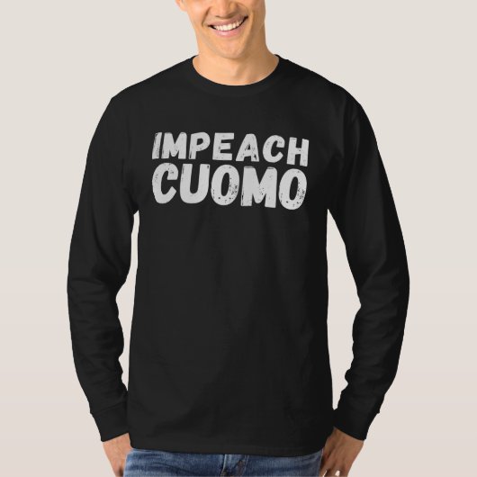 Anti Governor Cuomo Impeach Cuomo Recall Andrew Cu Tシャツ (正面)
