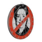 ANTI-HILLARYクリントン ダーツボード (正面左)