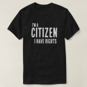 Anti-ICE I'm a Citizen Tシャツ (デザイン正面)