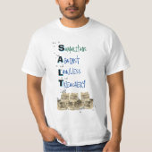 ANTI-Ice Political Value Tee (SALT) - Salt Tシャツ (正面)