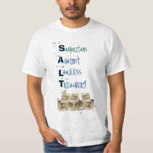 ANTI-Ice Political Value Tee (SALT) - Salt Tシャツ
