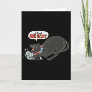 Anti Ice Pro Immigration Funny Cat Political  カード