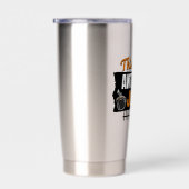 Anti-Jail Juice - Funny Coffee and Caffeine Humor 保温保冷タンブラー (右面)