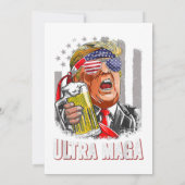 Anti Joe Biden Ultra Maga 招待状 (裏面)