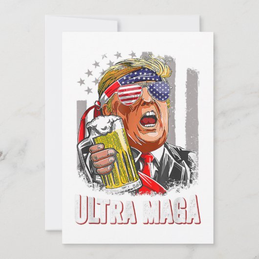 Anti Joe Biden Ultra Maga 招待状 (裏面)