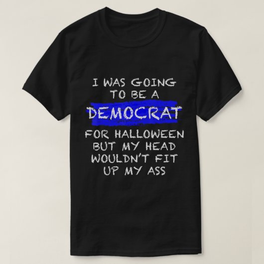 Anti-Liberal Adult Halloween Costume.png Tシャツ (デザイン正面)
