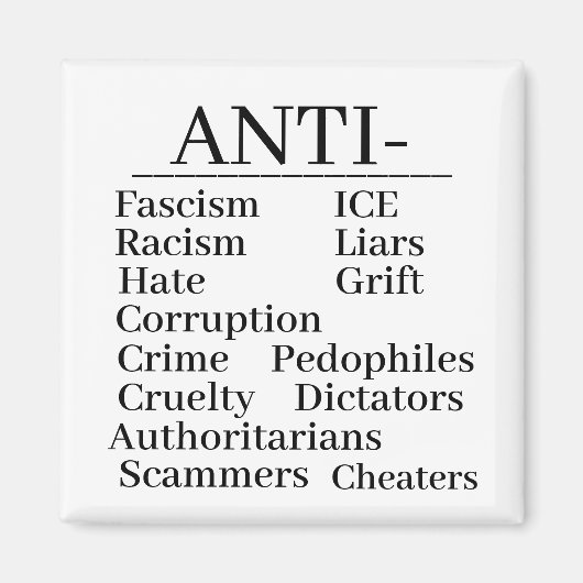 Anti- Magnet マグネット (正面)