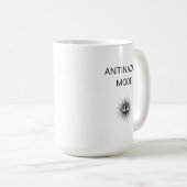 Anti Nazar Evil Eye Minimal Aesthetic Mug コーヒーマグカップ (正面右)