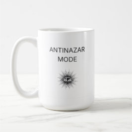 Anti Nazar Evil Eye Minimal Aesthetic Mug コーヒーマグカップ