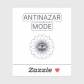 Anti Nazar Evil Eye Minimal Aesthetic Sticker シール (シート)
