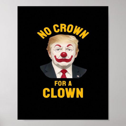 Anti-No Crown For A Clown ポスター (正面)