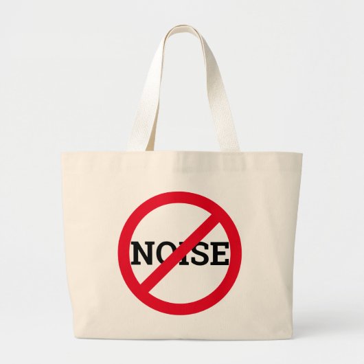 Anti Noise ラージトートバッグ (正面)