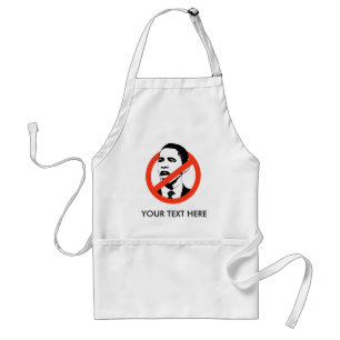 ANTI-OBAMAのエプロン スタンダードエプロン