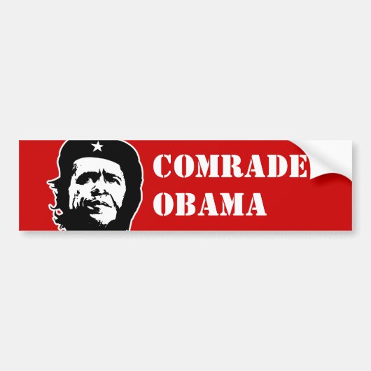 ANTI-OBAMA/オバマBUMPERSTICKER僚友 バンパーステッカー (正面)