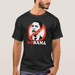 ANTI-OBAMA/NOBAMAのTシャツ Tシャツ