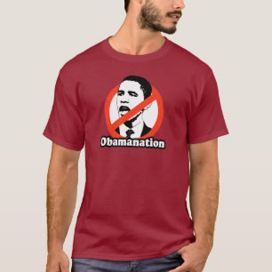 ANTI-OBAMA/OBAMANATIONのTシャツ Tシャツ