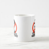 ANTI-OBAMA/YES彼は私達の国を台無しにしてもいいです コーヒーマグカップ (中央)