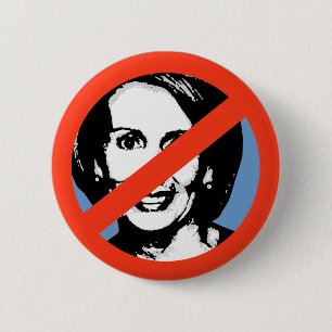 ANTI-PELOSI: アンチナンシーPelosi 缶バッジ