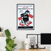 Anti-Racism & Anti Jim Crow Poster NAACP Art Wall ポスター (ホームオフィス)