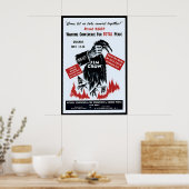Anti-Racism & Anti Jim Crow Poster NAACP Art Wall ポスター (キッチン)