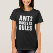 Anti Racism Peace Black Rights Justice Equality An Tシャツ (正面)