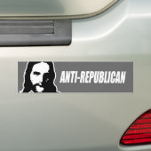 ANTI-REPUBLICANの物 バンパーステッカー (車上)
