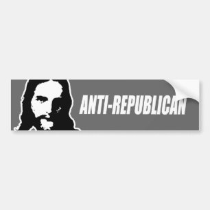 ANTI-REPUBLICANの物 バンパーステッカー