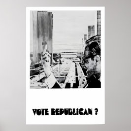 Anti-Republican Political Poster Vote Republican ポスター