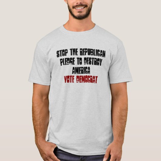 ANTI-REPUBLICAN Tシャツ (正面)