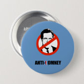 ANTI-ROMNEY - .png 缶バッジ (正面&裏面)