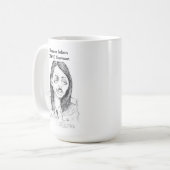 Anti Sawsan Chebli Tasse #2 コーヒーマグカップ (正面左)
