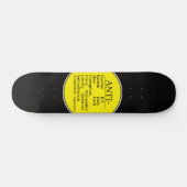 Anti- Skateboard スケートボード (横)