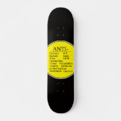 Anti- Skateboard スケートボード (正面)