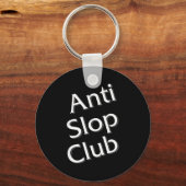 Anti Slop Club Artificial Intelligence Ai Llm Desi キーホルダー (正面)