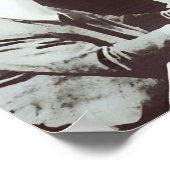 Anti Smoking Skull Poster, Eastern Germany GDR DDR ポスター (角)