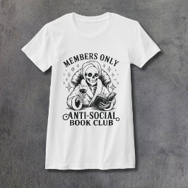 Anti-Social Book Club Women's Fitted Tシャツ