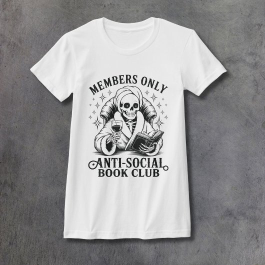 Anti-Social Book Club Women's Fitted Tシャツ