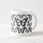 Anti-Social Butterfly Introvert Cup Specialty Mug ジャンボコーヒーマグカップ (正面右)