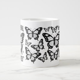 Anti-Social Butterfly Introvert Cup Specialty Mug ジャンボコーヒーマグカップ
