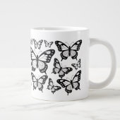Anti-Social Butterfly Introvert Cup Specialty Mug ジャンボコーヒーマグカップ (右)