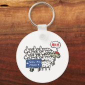 Anti Social Media キーホルダー (正面)