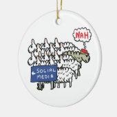 Anti Social Media セラミックオーナメント (左)