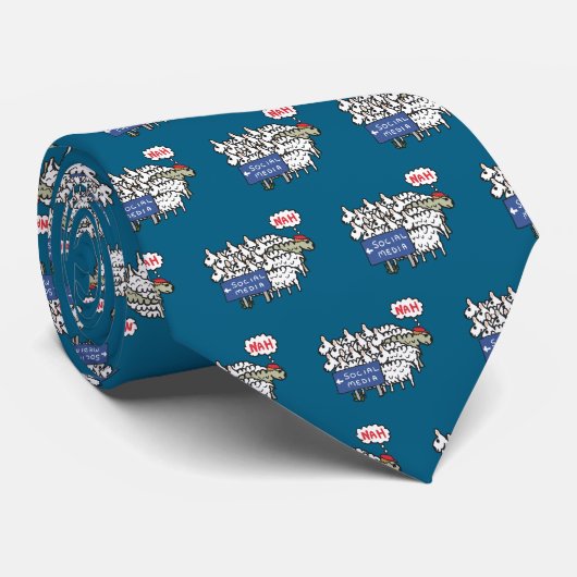 Anti Social Media ネクタイ (ロール)