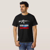 Anti Social Rifle Humor Tシャツ (正面フル)