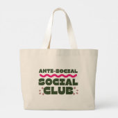 Anti-Social Social Club ラージトートバッグ (裏面)