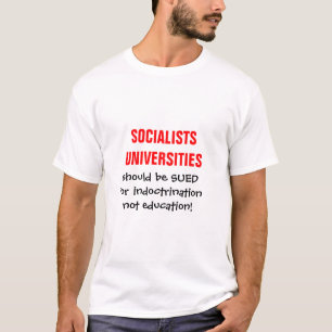 ANTI-SOCIALIST大学 Tシャツ