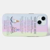 ANTI-Stress I CHOOSE GRATITUDE OVER NEGATIVITY Case-Mate iPhoneケース (裏面 (横))