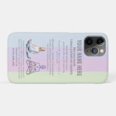 ANTI-Stress I CHOOSE GRATITUDE OVER NEGATIVITY Case-Mate iPhoneケース (裏面(横))